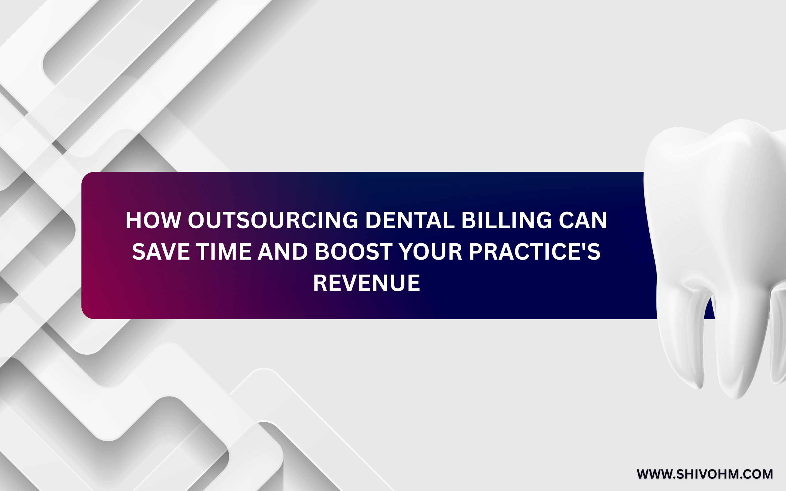 Outsourcing dental billing infographic